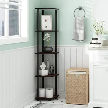 Turn-N-Tube 5 Tier Corner Rack Shelving Unit