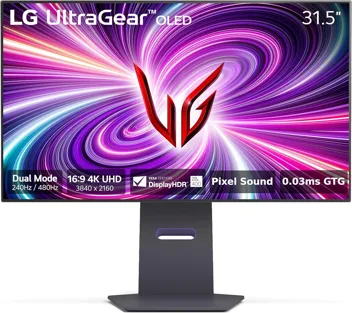 45GS95QE - 45” 3440x1440 240Hz 800R Curved WOLED