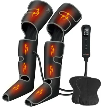 Shine Well Heated Compression Full Leg Massager