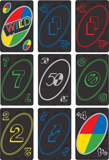 Games UNO Premium 50th Anniversary Edition Matching Card Game