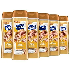 [S&S]: 18-Oz Suave Moisturizing Body Wash (Various Scents)