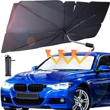 Ickimee Car Windshield Sun Shade Umbrella