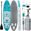 10.6ft Inflatable Ultra-Light Stand Up Paddle Board Kit (Blue)