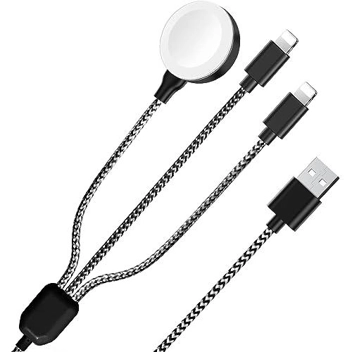 Teilybao 3-in-1 Charging Cable for Apple Watch, iPhone & Airpods