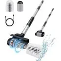 75W 99lb-Torque Electric Cordless Spin Scrubber Kit