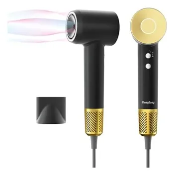 MaeySaey 1400W 100,000rpm Brushless Motor Negative Ion Hair Dryer