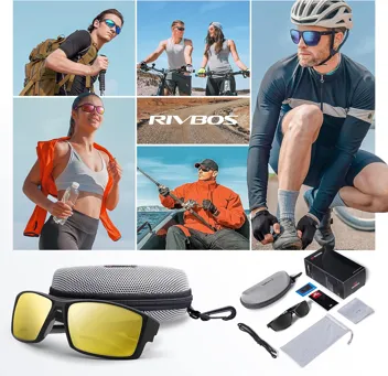 Rivbos Rb831 Polarized Sports Sunglasses