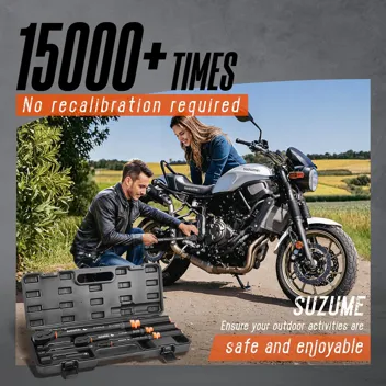 Suzume 10-170ft lb 72-Tooth Dual-Direction Torque Wrench