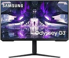 32" Odyssey G32A FHD 1ms 165Hz Gaming Monitor with Eye Saver Mode, Free-Sync Premium, Height Adjustable Screen for Gamer Comfort, VESA Mount Capability