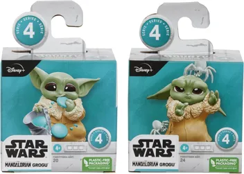 STAR WARS The Bounty Collection The Child Collectible Toys 2.2-Inch The Mandalorian “Baby Yoda” Froggy Snack, Force Moment Figure