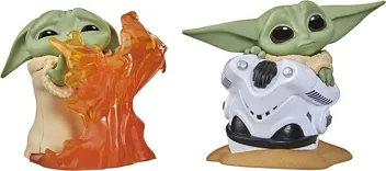 STAR WARS The Bounty Collection The Child Collectible Toys 2.2-Inch The Mandalorian “Baby Yoda” Froggy Snack, Force Moment Figure