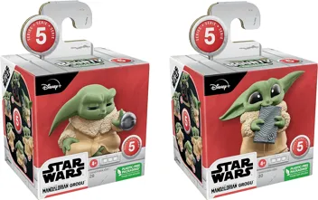 STAR WARS The Bounty Collection The Child Collectible Toys 2.2-Inch The Mandalorian “Baby Yoda” Froggy Snack, Force Moment Figure