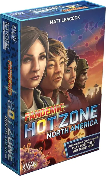 Pandemic: Hot Zone North America Cooperative Strategy Board Game