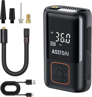 Lightning Deal: AstroAI CZK-3689 150PSI Cordless 6600mAh Portable Air Compressor (Large)