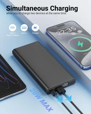 15,000mAh USB-C Power Bank