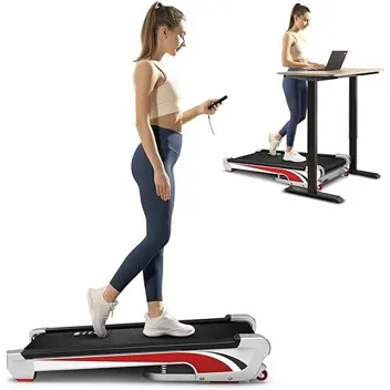 Redliro 2.5HP 12-Program Incline Walking Pad Under Desk Treadmill