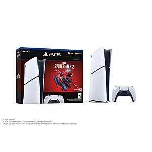 1TB PlayStation 5 Slim Digital Console w/ Marvel's Spider-Man 2 Bundle