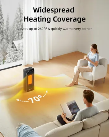 1500W PTC Ceramic Oscillating Indoor Space Heater