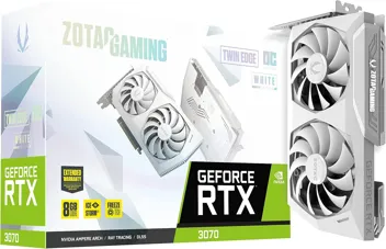 GAMING Twin Edge OC White Edition GeForce RTX 3070 LHR 8 GB Video Card