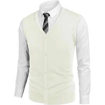 Coofandy V-Neck Sweater Vest