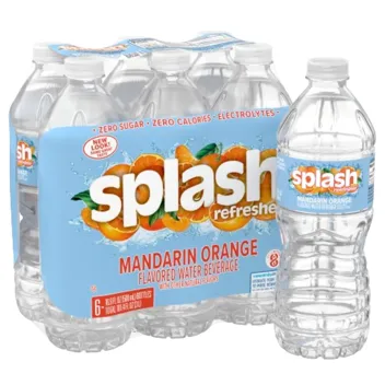 [S&S]: 16.9-Oz Splash Blast Zero Sugar Flavored Water (Mandarin Orange) (31¢ each)