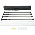 10' Dust Barrier Poles with Bag