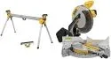 Miter Saw Stand (DWX723) and 12" Miter Saw Bundle