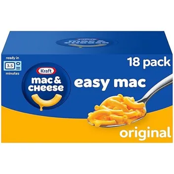 Mac & Cheese 2.15oz Original Flavor Macaroni and Cheese Dinner Boxes