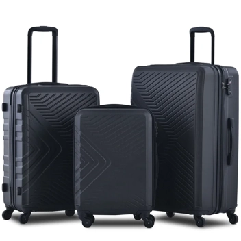 3-Piece Travelhouse Hardshell Lightweight Luggage Set