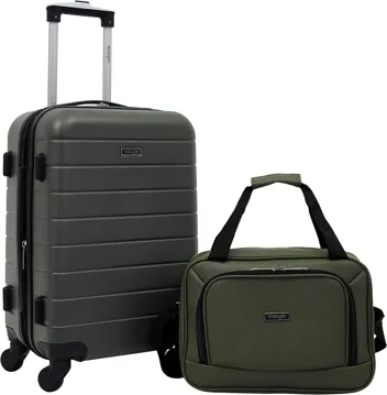 20in 3-in-1 Hardshell Spinner Smart Luggage with 14in Boarding Tote