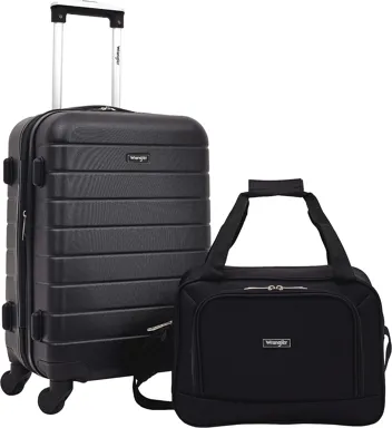 20in 3-in-1 Hardshell Spinner Smart Luggage with 14in Boarding Tote