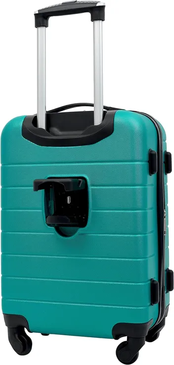 20in 3-in-1 Hardshell Spinner Smart Luggage with 14in Boarding Tote