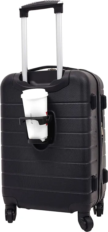 20in 3-in-1 Hardshell Spinner Smart Luggage with 14in Boarding Tote