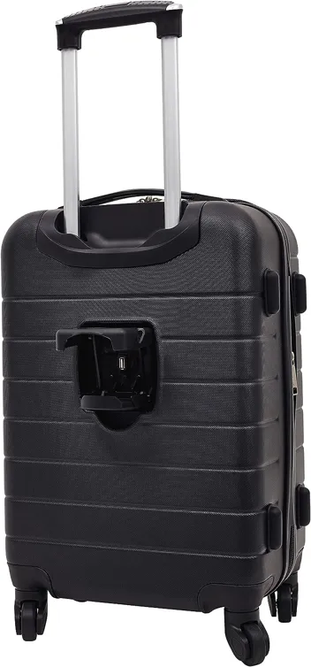 20in 3-in-1 Hardshell Spinner Smart Luggage with 14in Boarding Tote