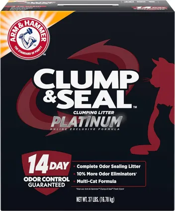 Arm & Hammer Clump & Seal Platinum Clumping Cat Litter