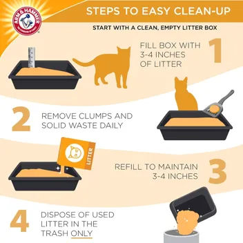 Arm & Hammer Clump & Seal Platinum Clumping Cat Litter