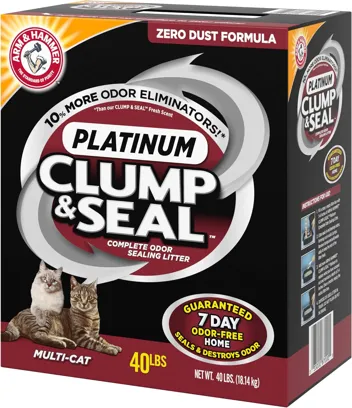 Arm & Hammer Clump & Seal Platinum Clumping Cat Litter