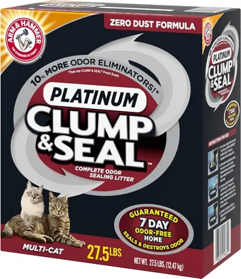 Arm & Hammer Clump & Seal Platinum Clumping Cat Litter