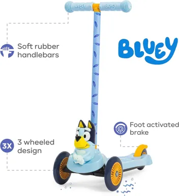 Bluey 3D Self Balancing Scooter for Kids