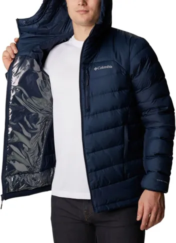 Autumn Park Down Hooded Jacket