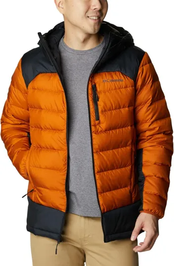 Autumn Park Down Hooded Jacket