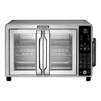 6-Slice French Door Digital Toaster Oven Air Fryer