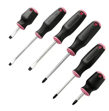 Workpro Pink Magnetic Screwdrivers Set (6-Piece)