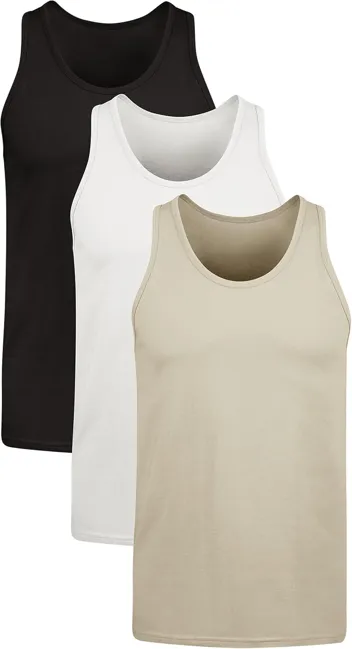 Original Stretch Cotton Moisture-Wicking Tank Tops