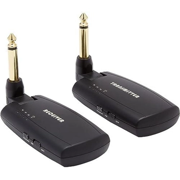 Digital Wireless Guitar System Transmitter/Receiver w/ Rechargeable Batteries (2-Pack)