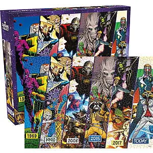 Guardians of the Galaxy Timeline Puzzle (1000 Piece Jigsaw Puzzle)