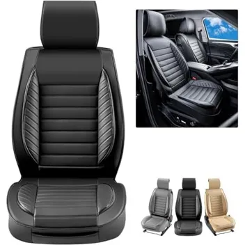 Faux Leather Seat Covers (2-Pieces)