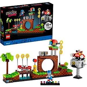 1125-Piece Ideas Sonic the Hedgehog Green Hill Zone Building Set (21331)