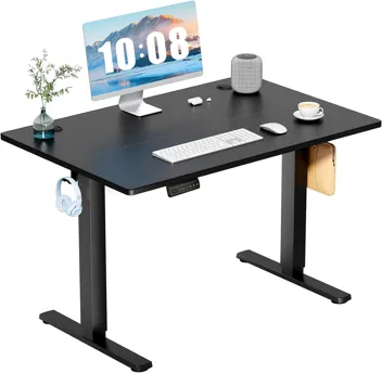 Dumos 48x24" Electric Standing Desk with Keyboard Tray