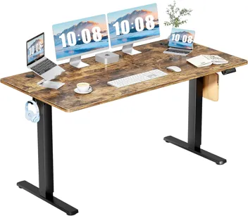 Dumos 48x24" Electric Standing Desk with Keyboard Tray